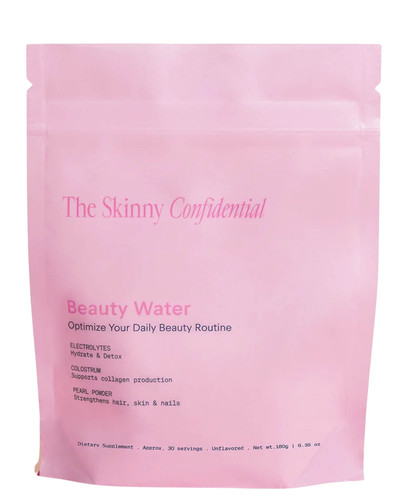 the skinny confidential beauty water